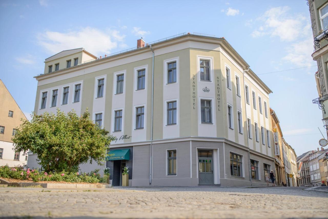 Stadthotel Koenig Albert Zittau Eksteriør billede
