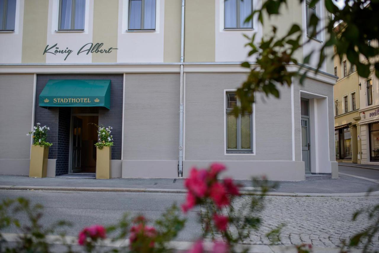 Stadthotel Koenig Albert Zittau Eksteriør billede